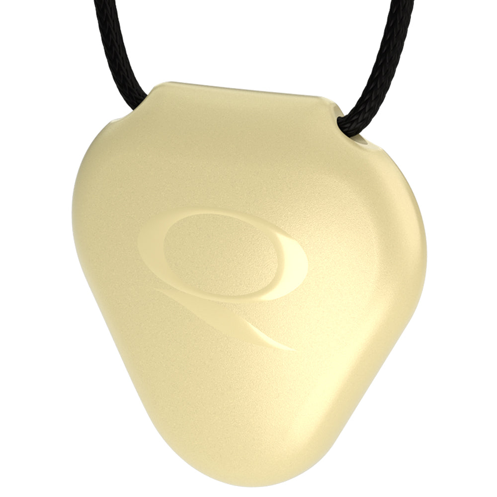 Q-Link Acrylic SRT-3 Pendant (Champagne Pearl)