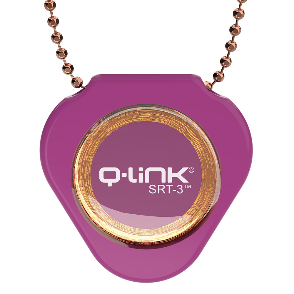 Q-Link Acrylic SRT-3 Pendant (Translucent Astral Amber) - Q-Link Products