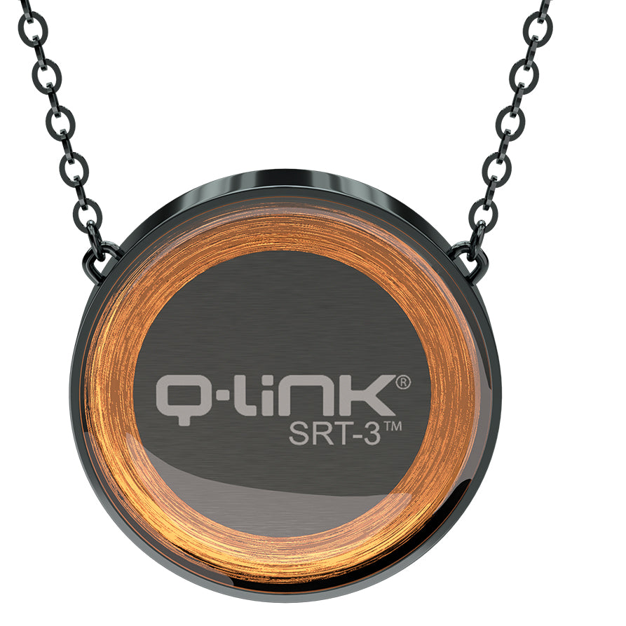 Q-Link Brilliant SRT-3 Pendant (Gunmetal Finish)