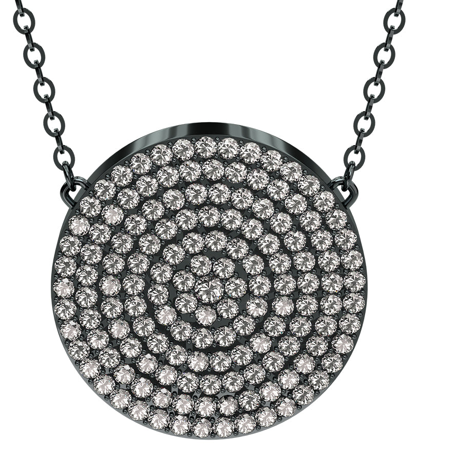 Q-Link Brilliant SRT-3 Pendant (Gunmetal Finish)