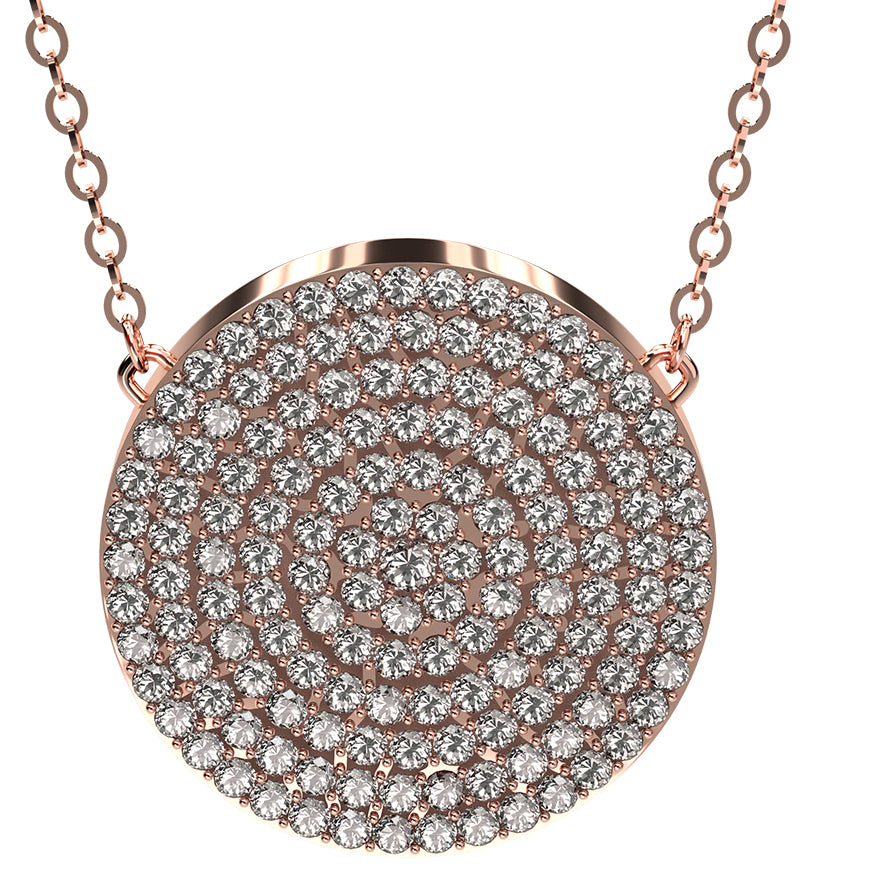 Q-Link Brilliant SRT-3 Pendant (Rose Finish)