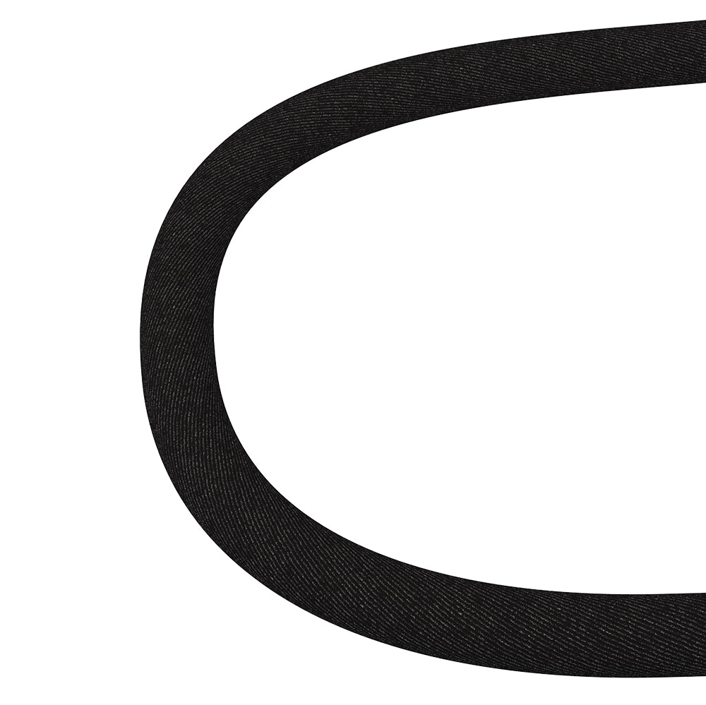 Q-Link Replacement Pendant Cord (Black Satin - 2mm) - Five per package