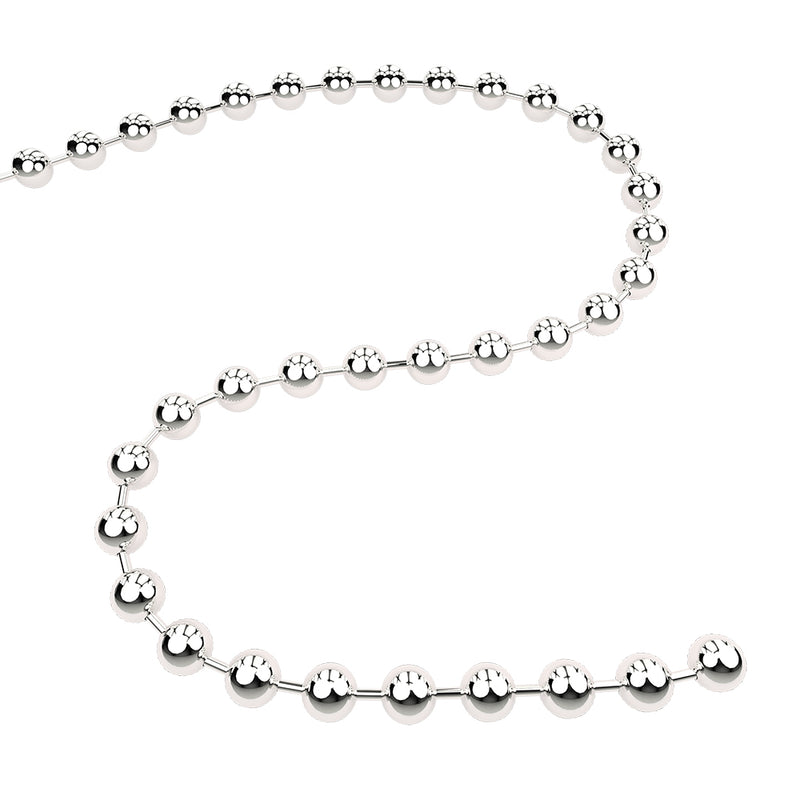 Q-Link Brand Sterling Silver Chain (Bead) - Q-Link Products