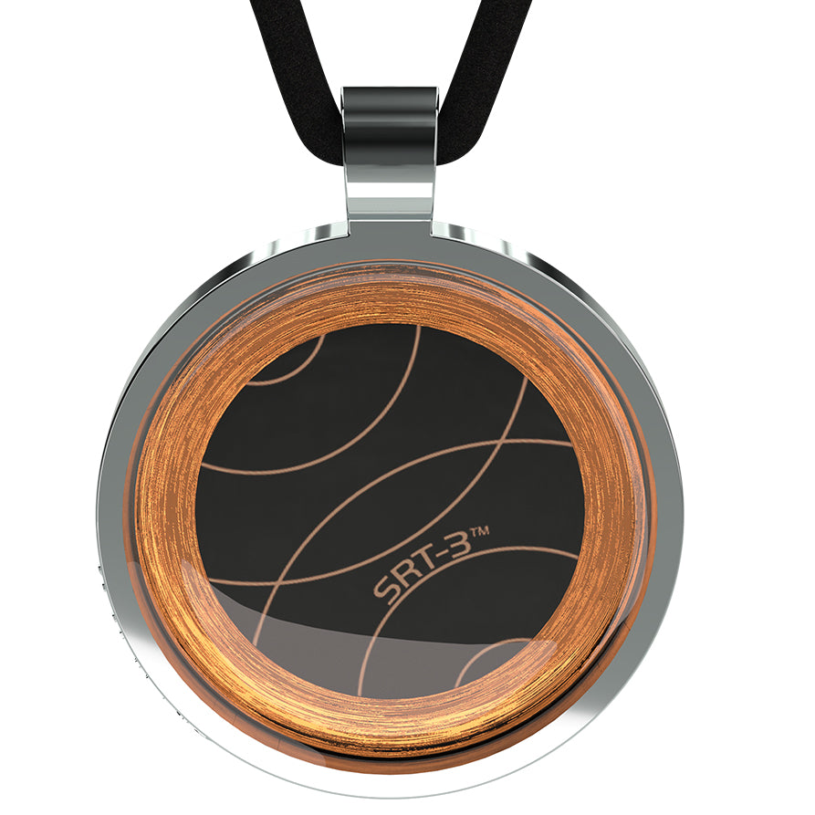 Q-Link .925 Silver Retro SRT-3 Pendant (Polished Finish)