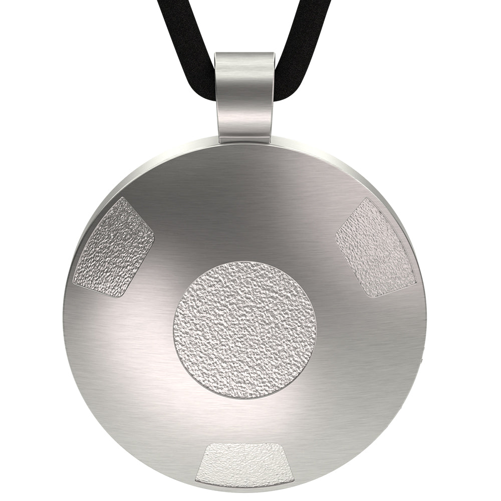 Q-Link .925 Silver Retro SRT-3 Pendant (Brushed Finish)