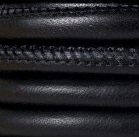 Q-Link Leather Nappa Stitched Cord (Black)