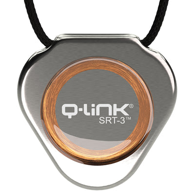 Q-Link Stainless Steel SRT-3 Pendant (Natural)