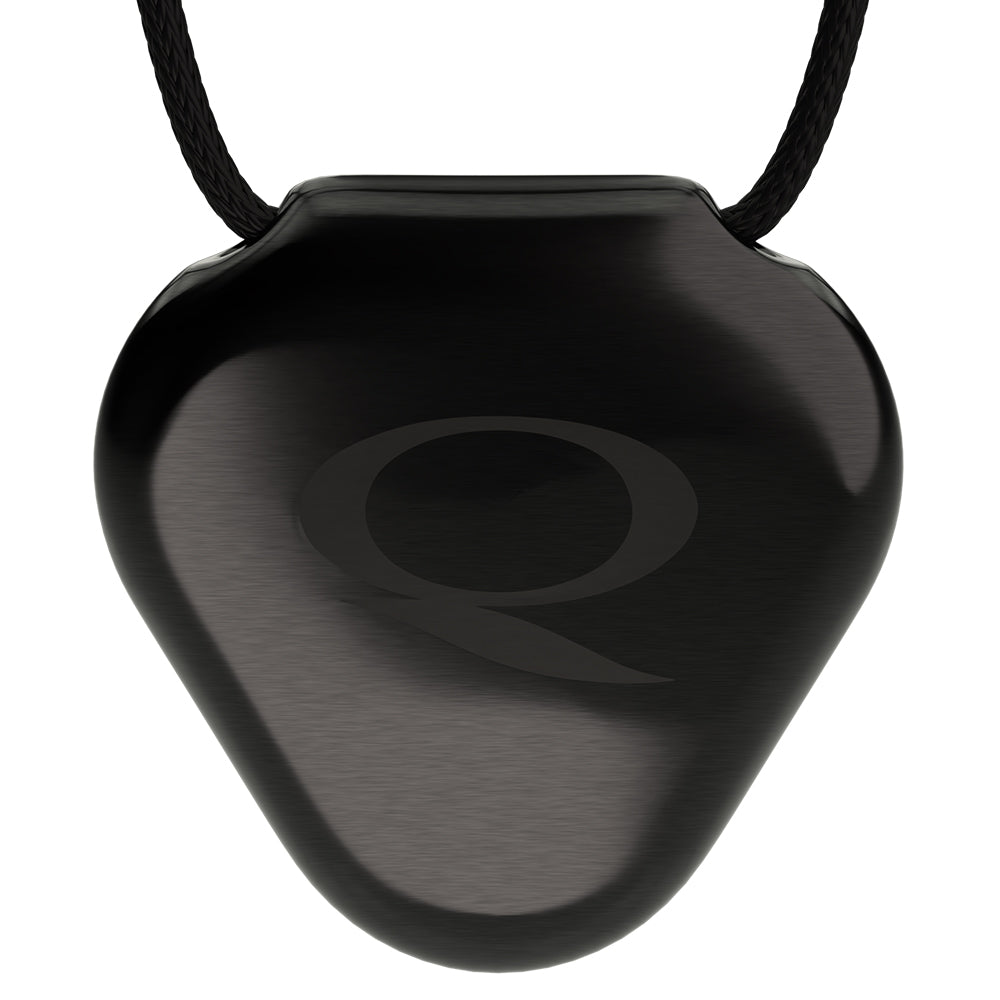 Q-Link Stainless Steel SRT-3 Pendant (Cosmos Black)