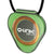 Q-Link Acrylic SRT-3 Pendant (Translucent Green Gem)