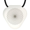 Q-Link Acrylic SRT-3 Pendant (Original White) Lotus Flower - New!